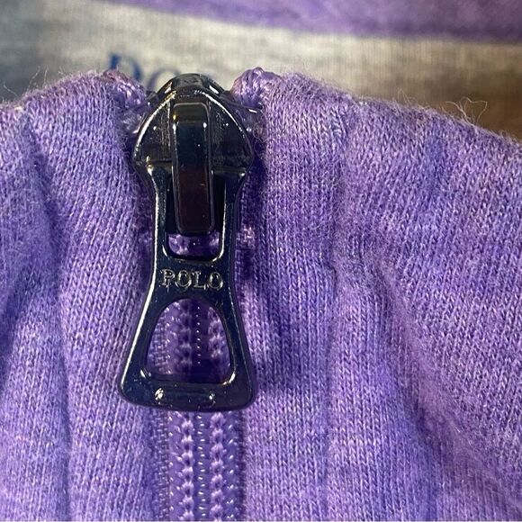Polo Ralph Lauren Purple Performance 1/4 Zip Long Sleeve Shirt Size XXL - Picture 7 of 11